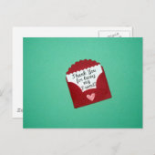 私の友達になってくれてありがとう！ ポストカード (正面/裏面)