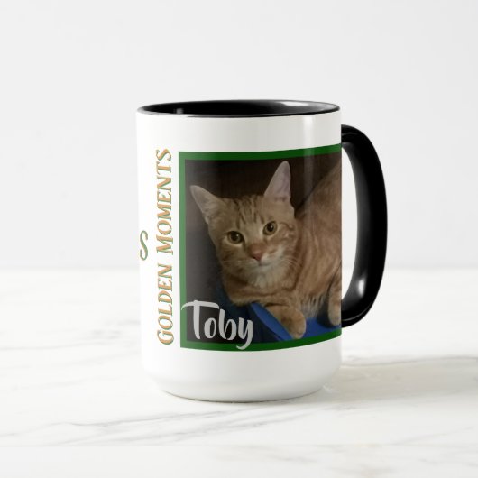 私の友達のマグカップと最高ののゴールデンモーメント マグカップ (正面右)