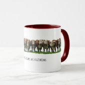 私の友達の中には最高のベジタリアン マグカップ (正面右)