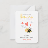 私の友達の教室バレンタインを楽しんでくれてありがとう ノートカード (正面)