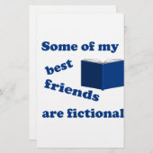 私の友達の最高の中には架空の人もいる 便箋 (正面/裏面)