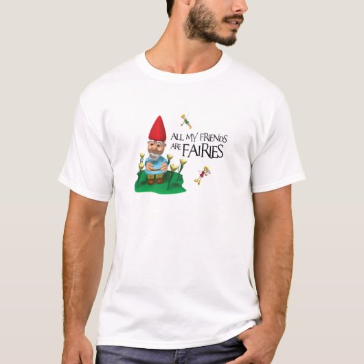 私の友達はみんな妖精です Tシャツ (正面)