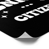 私の友達は高齢者です ポスター (角)