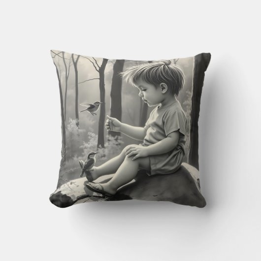 私の友達…彼らは私の少年と女の子と戦わない クッション (正面)