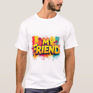 私の友達 Tシャツ