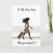 私の双子がチューリングをしているのを見てください**21** カード (正面)