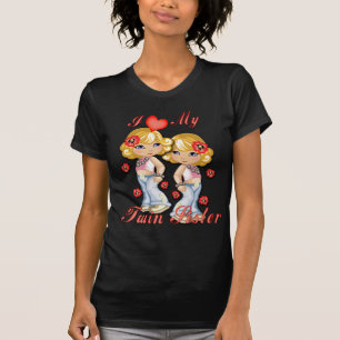 私の双子のハート Tシャツ