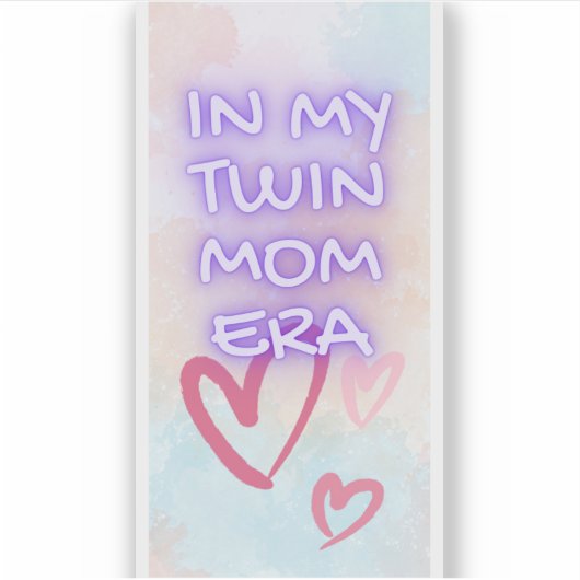 私の双子の母の時代に シール (正面)