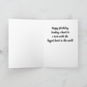 私の双子は世界一のハート誕生日 シーズンカード (内部)