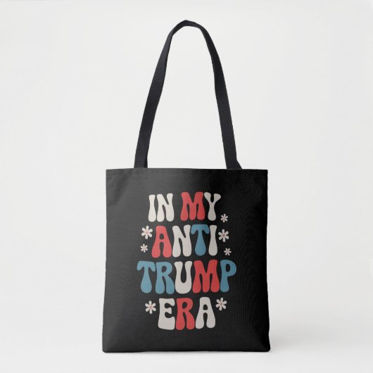 私の反トランプ時代 2024年 反MAGA 反共和党 トートバッグ (正面)