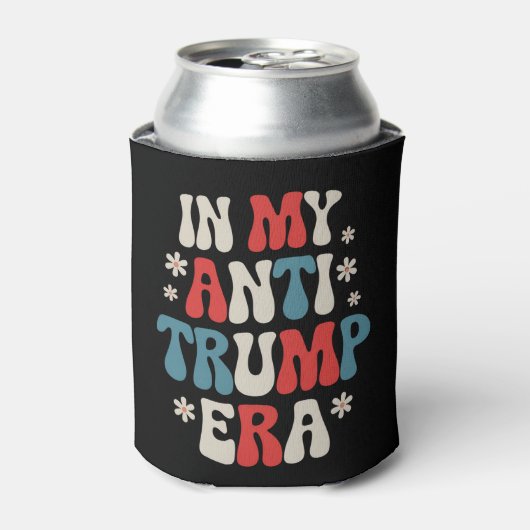 私の反トランプ時代 2024 反MAGA 反共和党 缶クーラー (缶正面)