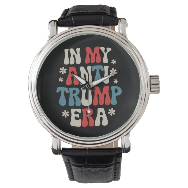 私の反トランプ時代 2024 反MAGA 反共和党 腕時計 (正面)