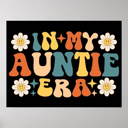 私の叔母の時代にグルービー ポスター (正面)