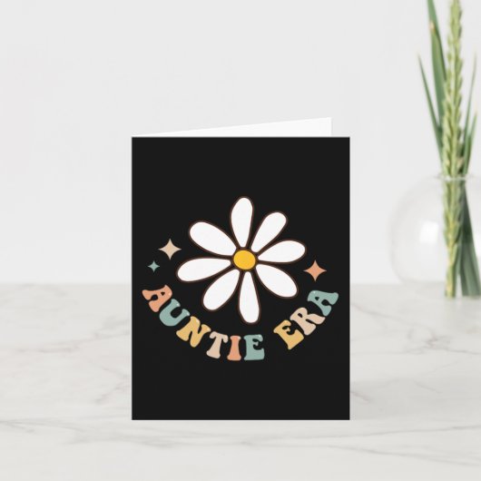 私の叔母の時代の恋人グルーヴィレトロおばさん日 カード (正面)