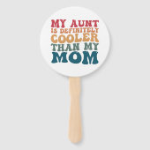 私の叔母は母クールより間違いない ハンドファン (正面)