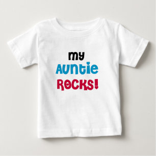 私の叔母はTシャツと贈り物を揺るがす ベビーTシャツ