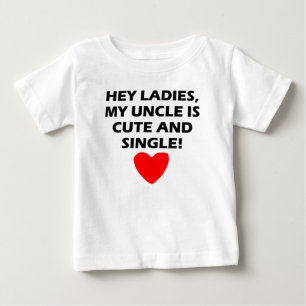 私の叔父さんIs Cuteはは選抜し、 ベビーTシャツ