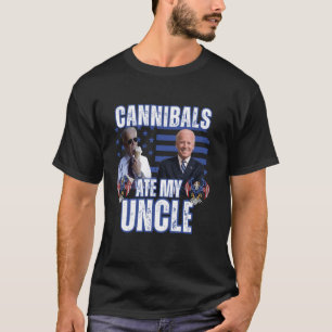 私の叔父食べのジョーバイデン氏政治の風刺を食べる Tシャツ