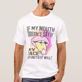 私の口から出てこないなら Tシャツ