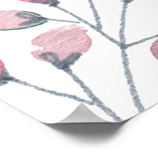 私の口の言葉 – Ps 19:14 ポスター (角)