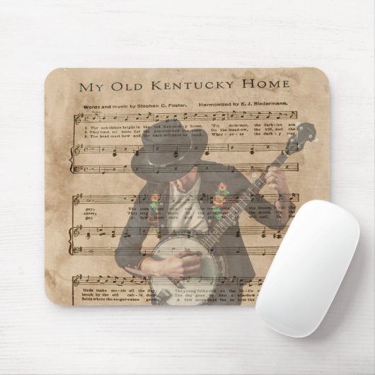 私の古いケンタッキーの家 マウスパッド (マウス)