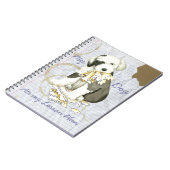 私の古い英国の牧羊犬は私のレッスン・プランを食べました ノートブック (左側)