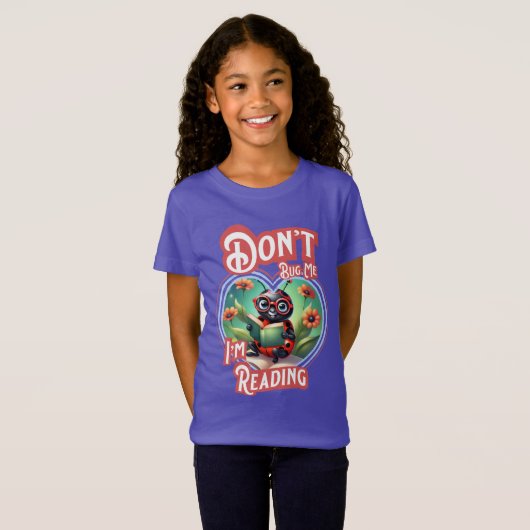 私の可愛いレディ読バグTシャツ Tシャツ (正面フル)