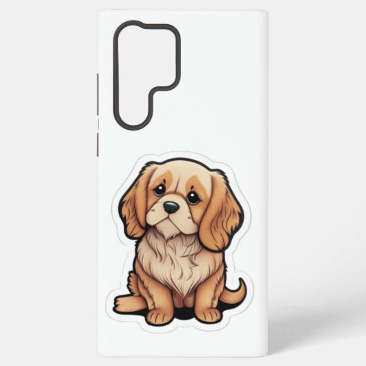 私の可愛い犬🐾サムスンギャラクシーS23📱ケース！ SAMSUNG GALAXYケース (裏面)