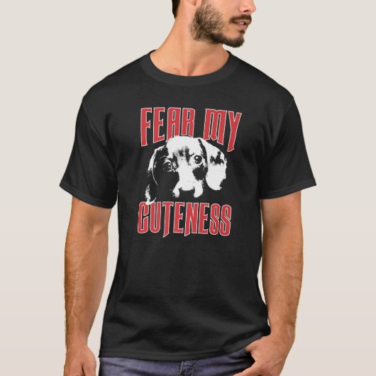 私の可憐さを恐れる Tシャツ (正面)