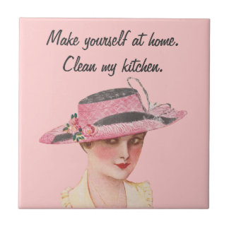 私の台所をきれいにして下さい タイル