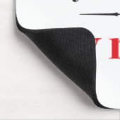 私の台所、私の規則 マウスパッド (コーナー)