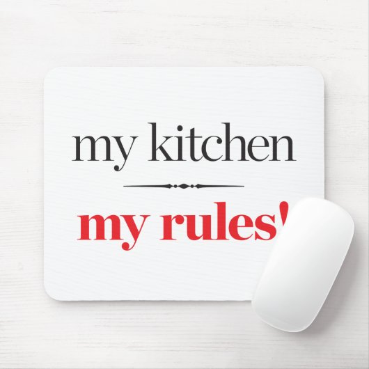 私の台所、私の規則 マウスパッド (マウス)