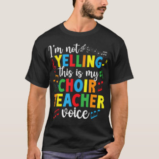 私の合唱指導者 声 合唱 教育 合唱 Tシャツ
