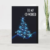 私の同僚にとって**い休日** シーズンカード (正面)