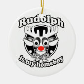 私の同郷人はあります セラミックオーナメント (正面)