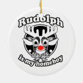 私の同郷人はあります セラミックオーナメント (裏面)