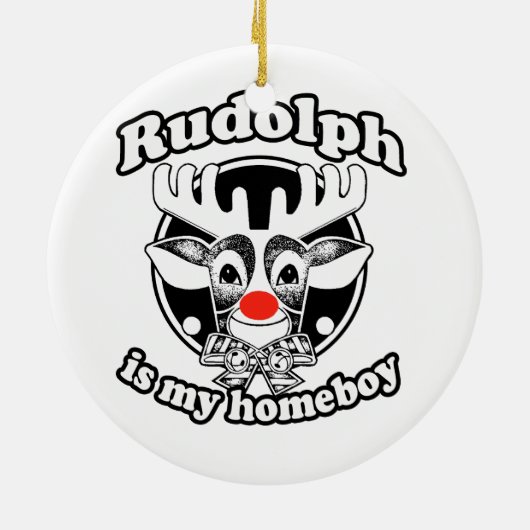 私の同郷人はあります セラミックオーナメント (裏面)