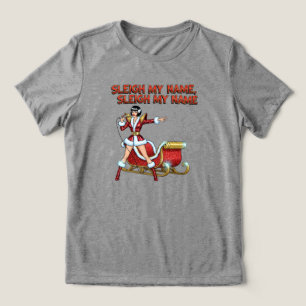 私の名前でソリのクリスマス トライブレンドTシャツ
