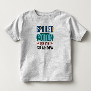 私の名前の祖父にパーソナライズされたよって腐っていた トドラーTシャツ