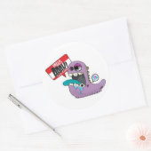 私の名前はアーア！ ラウンドシール (封筒)