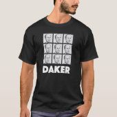 私の名前はジョンDaker.です Tシャツ (正面)