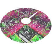 私の名前はドナではない ブラッシュドポリエステルツリースカート (アングル)