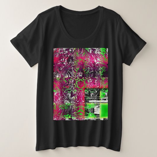 私の名前はドナではない プラスサイズTシャツ (デザイン正面)