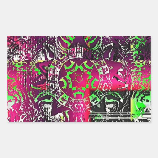 私の名前はドナではない 長方形シール (正面)