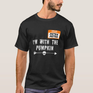 私の名前はピーター・メンズ衣装I M With the Pumpkin Tシャツ