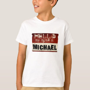 私の名前はミハエル子供です Tシャツ