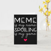 私の名前はミーム、ネタバレが私の勝負 面白い カード (黄色い花)