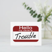 私の名前は問題だ ポストカード (スタンド正面)