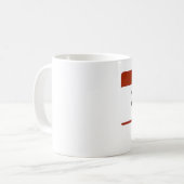 私の名前は砂糖です コーヒーマグカップ (正面左)