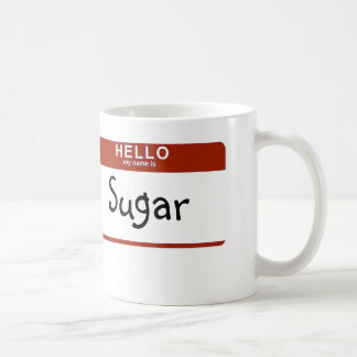 私の名前は砂糖です コーヒーマグカップ